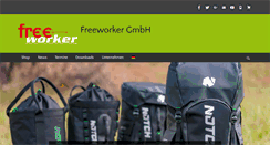 Desktop Screenshot of freeworker.de
