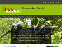 Tablet Screenshot of freeworker.de